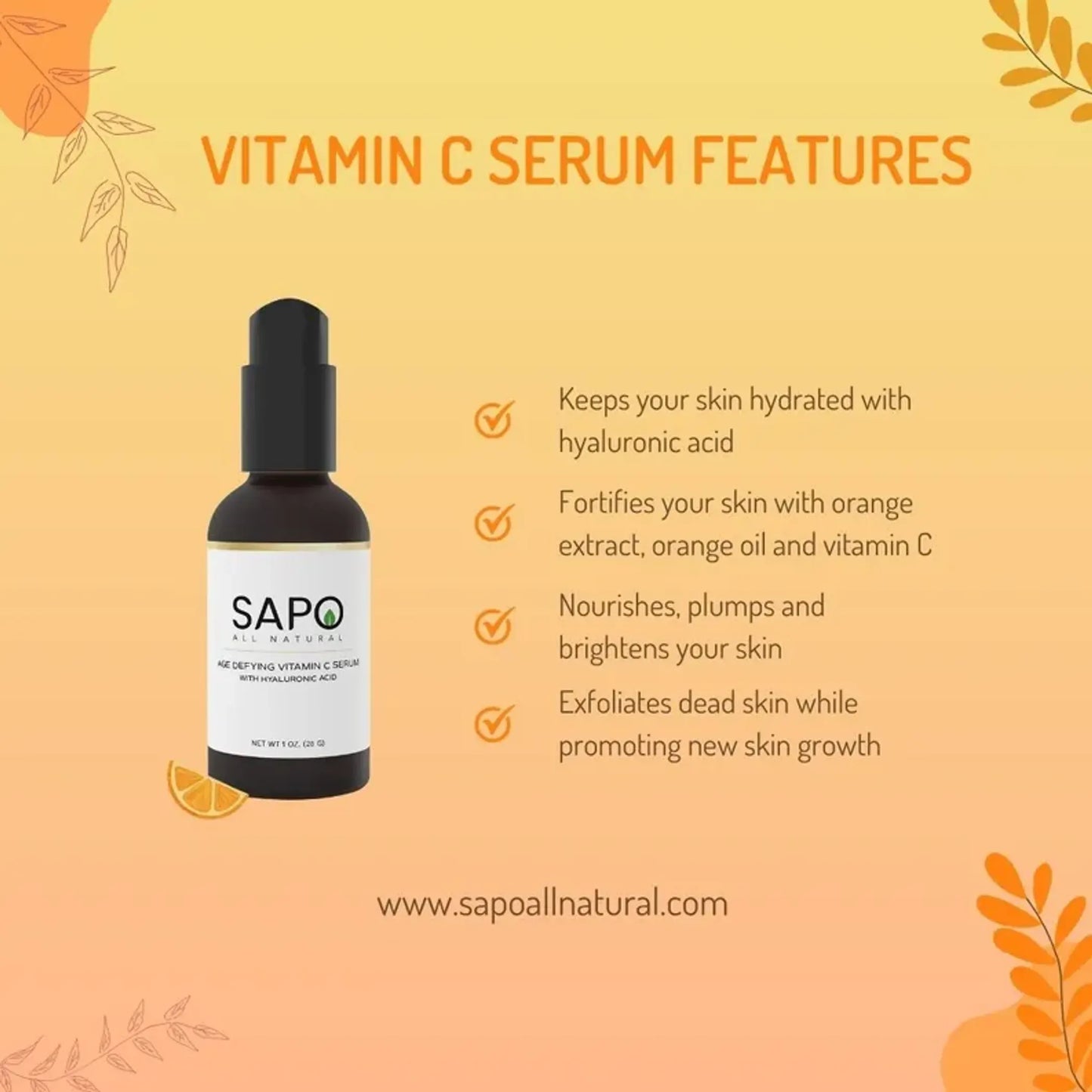 Vitamin C Serum with Hyaluronic Acid