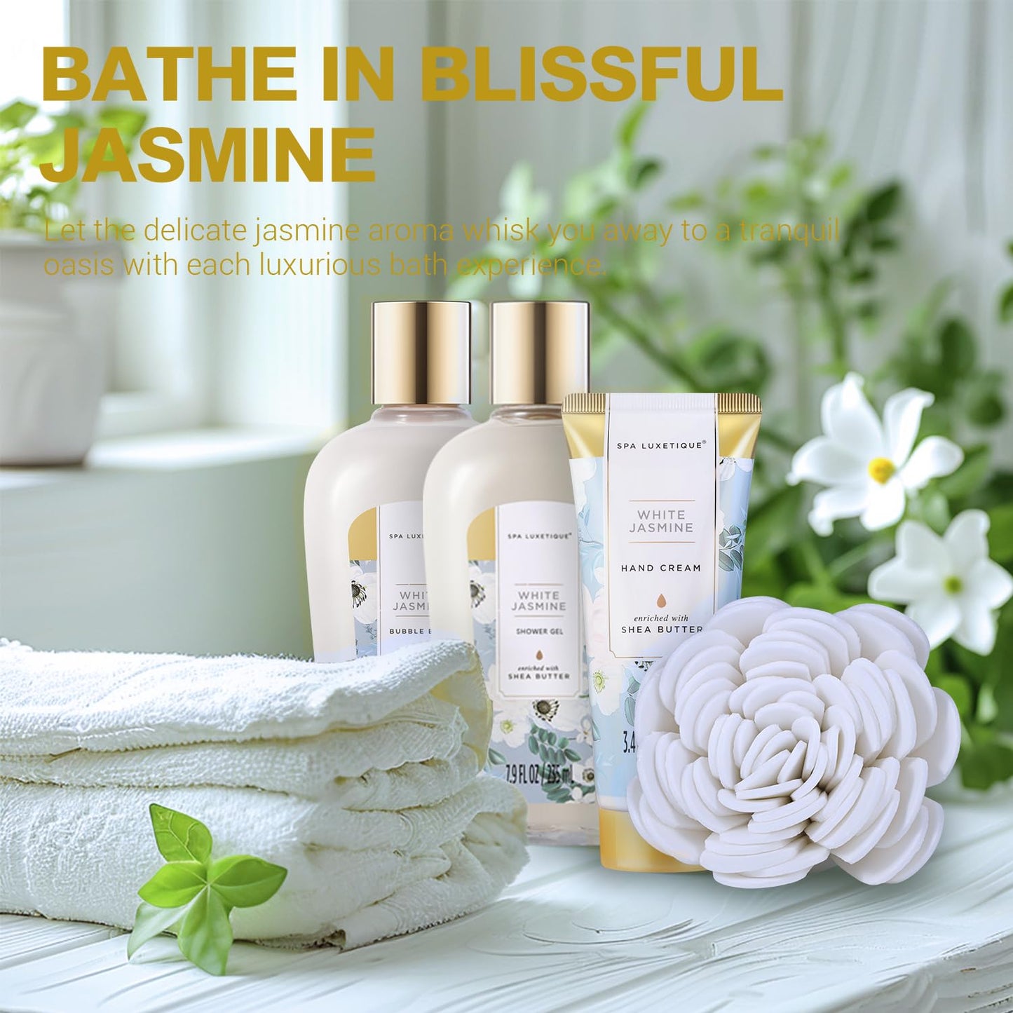 Spa Gift Baskets for Women - Valentine Gifts for Women,15Pcs Luxury Relaxing Spa Kit with Bath Bombs, Birthday Mother‘S Day Gifts Body and Bath Set